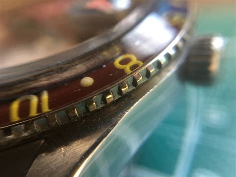 ageing a rolex bezel|rolex 6542 bezel replacement.